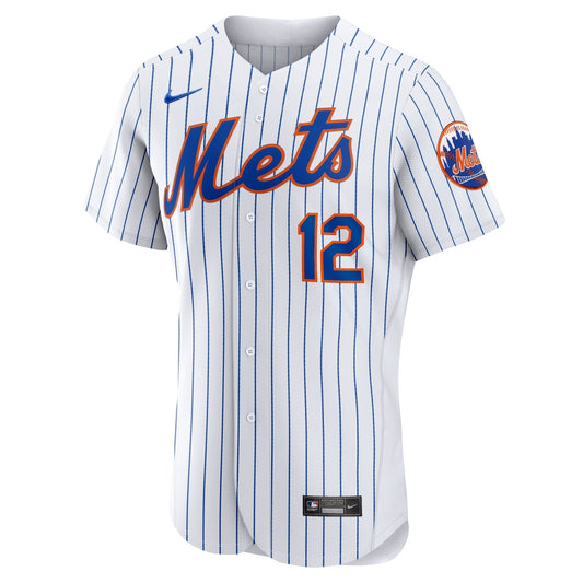 Francisco Lindor New York Mets Nike Home Authentic Player Jersey - White Nike
