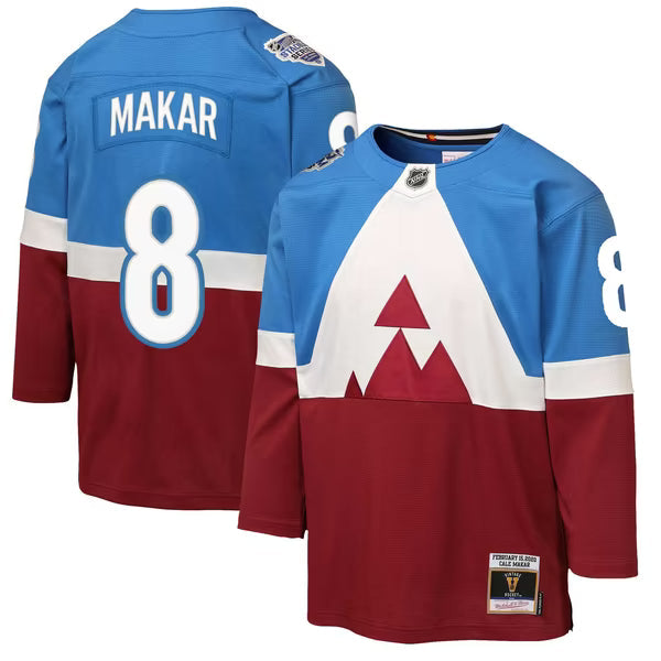 Mitchell & Ness Cale Makar Colorado Avalanche Youth Power Play Jersey