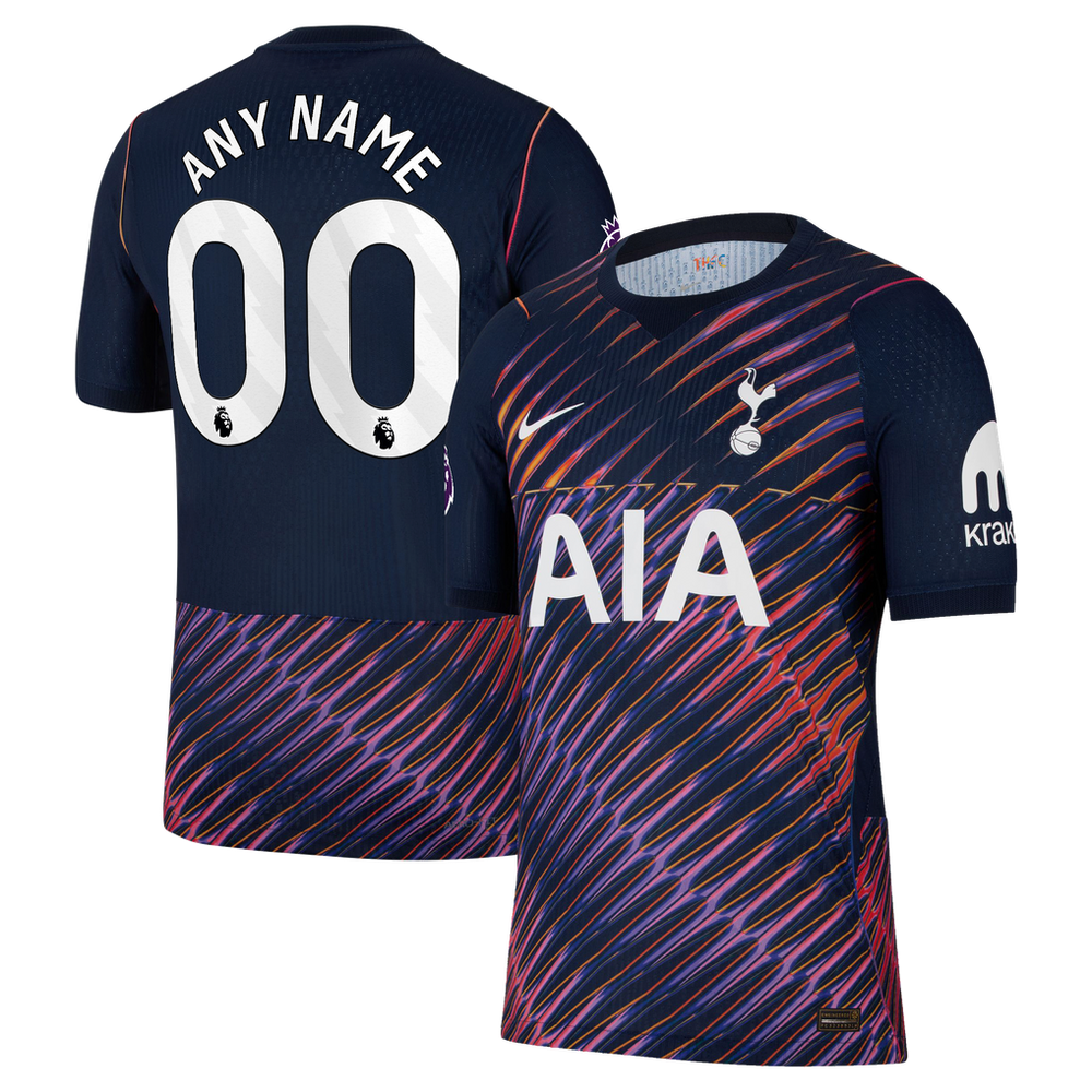 Nike Tottenham Hotspur 2026/27 Away Match Authentic Custom Jersey