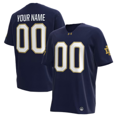 Under Armour Notre Dame Fighting Irish Custom Replica Football Jersey