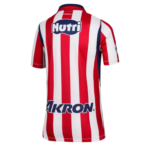 White/Red Youth Home Stadium Jersey